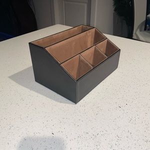 Desktop Organizer, Nightstand | Dresser Organizer, 5 Compartments ( black )